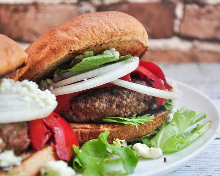 Red, White and Blue Burgers Recipe - Food.com