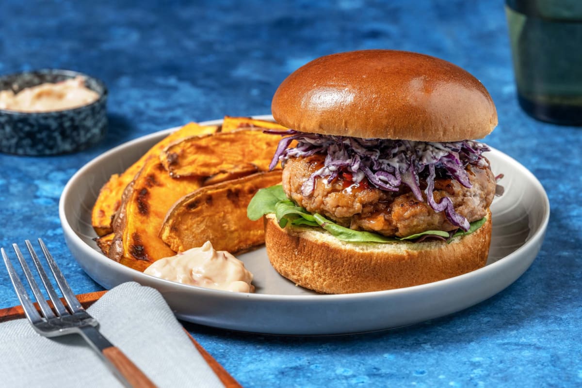 Grilled Jerk Chicken Burgers Recipe | HelloFresh