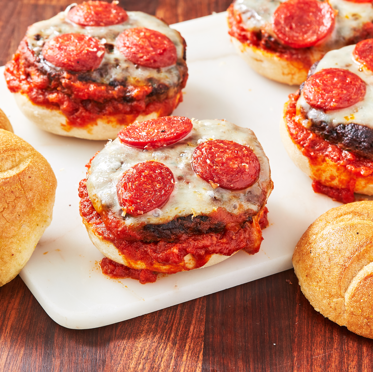 Best Pizza Burgers Recipe - Best Burger Recipes - Delish.com