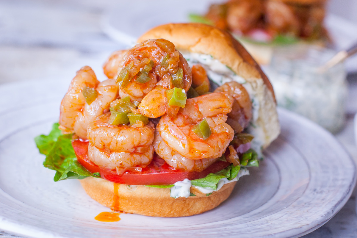 Cajun Shrimp Burger Recipe - Food.com