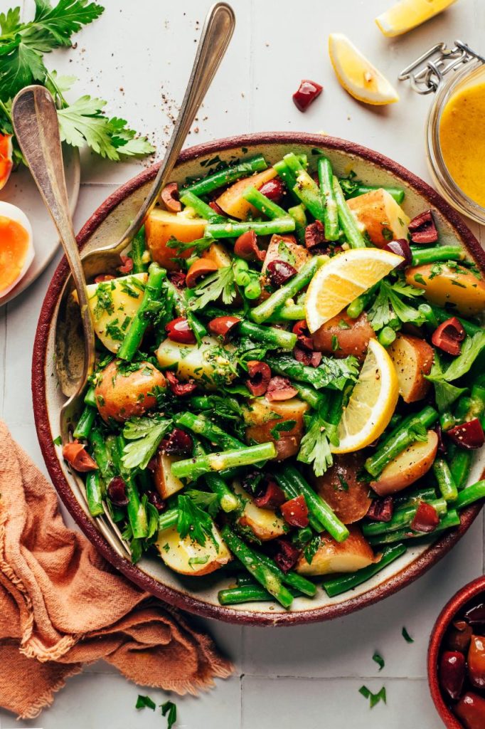 French-Style Green Bean Potato Salad - Minimalist Baker Recipes