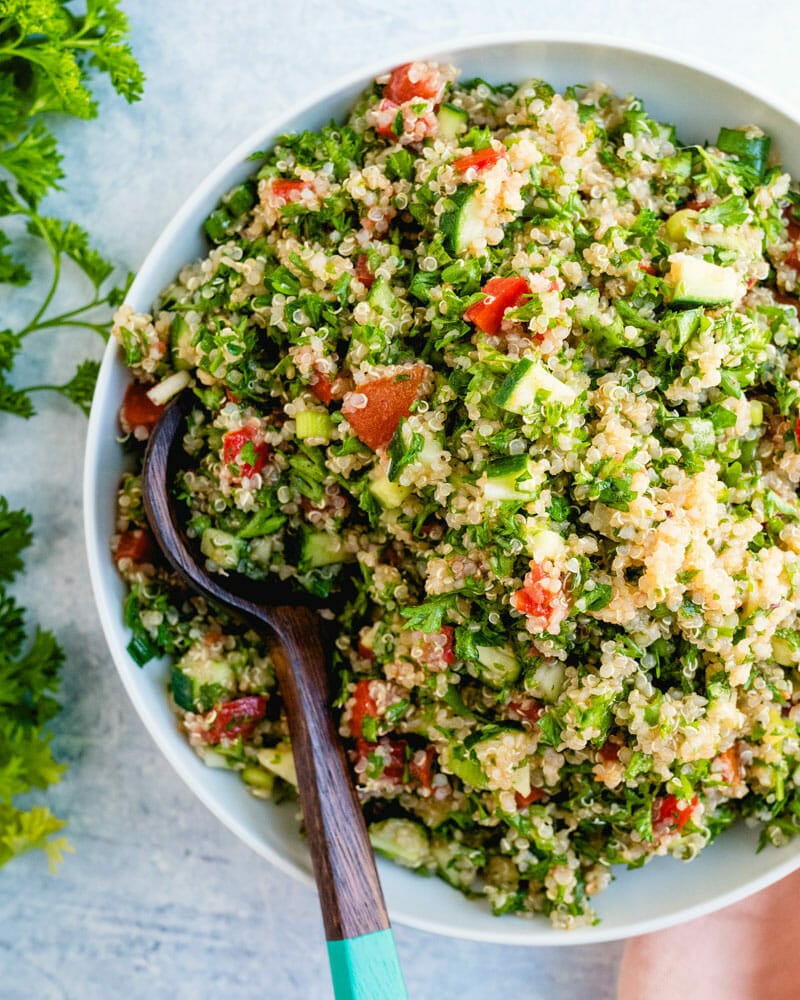 Quinoa Tabbouleh – A Couple Cooks