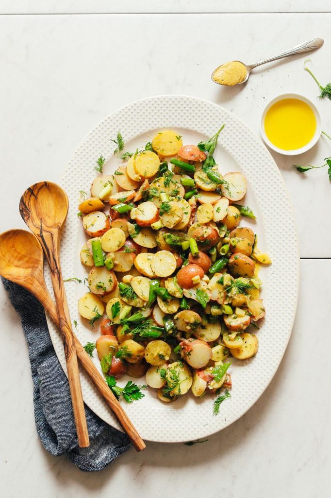 Simple French-Style Potato Salad | Minimalist Baker Recipes