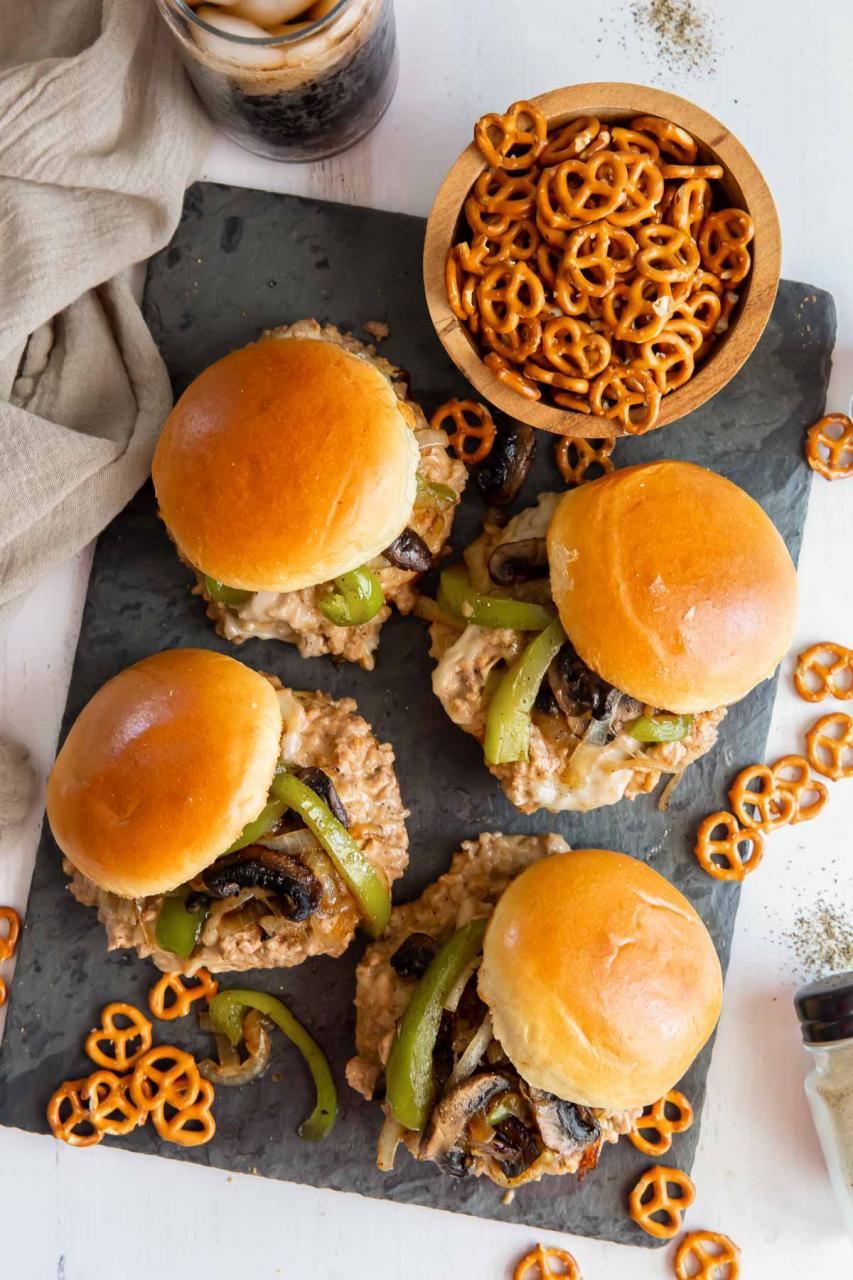 Philly Cheesesteak Sloppy Joes Story - Ground Beef Recipes