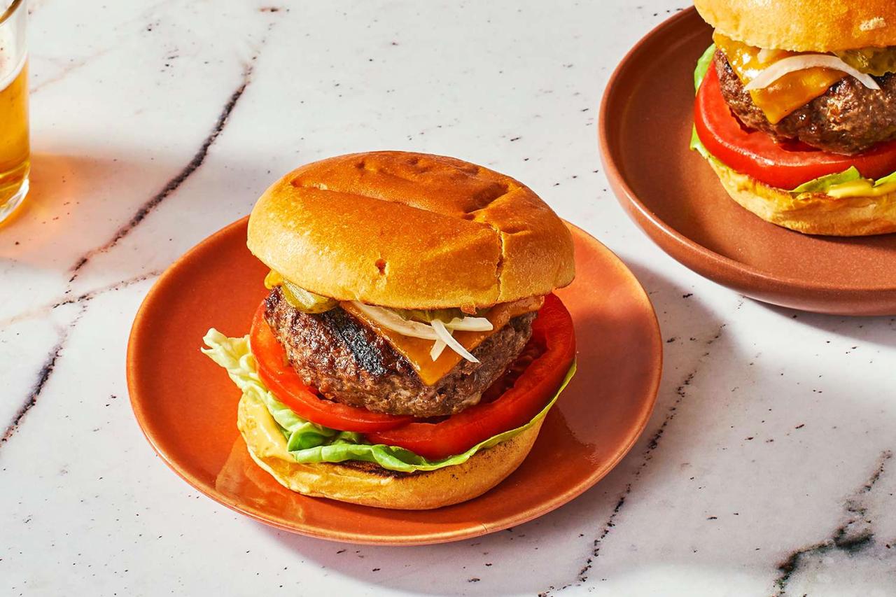 Indoor-Grilled Burger Recipe